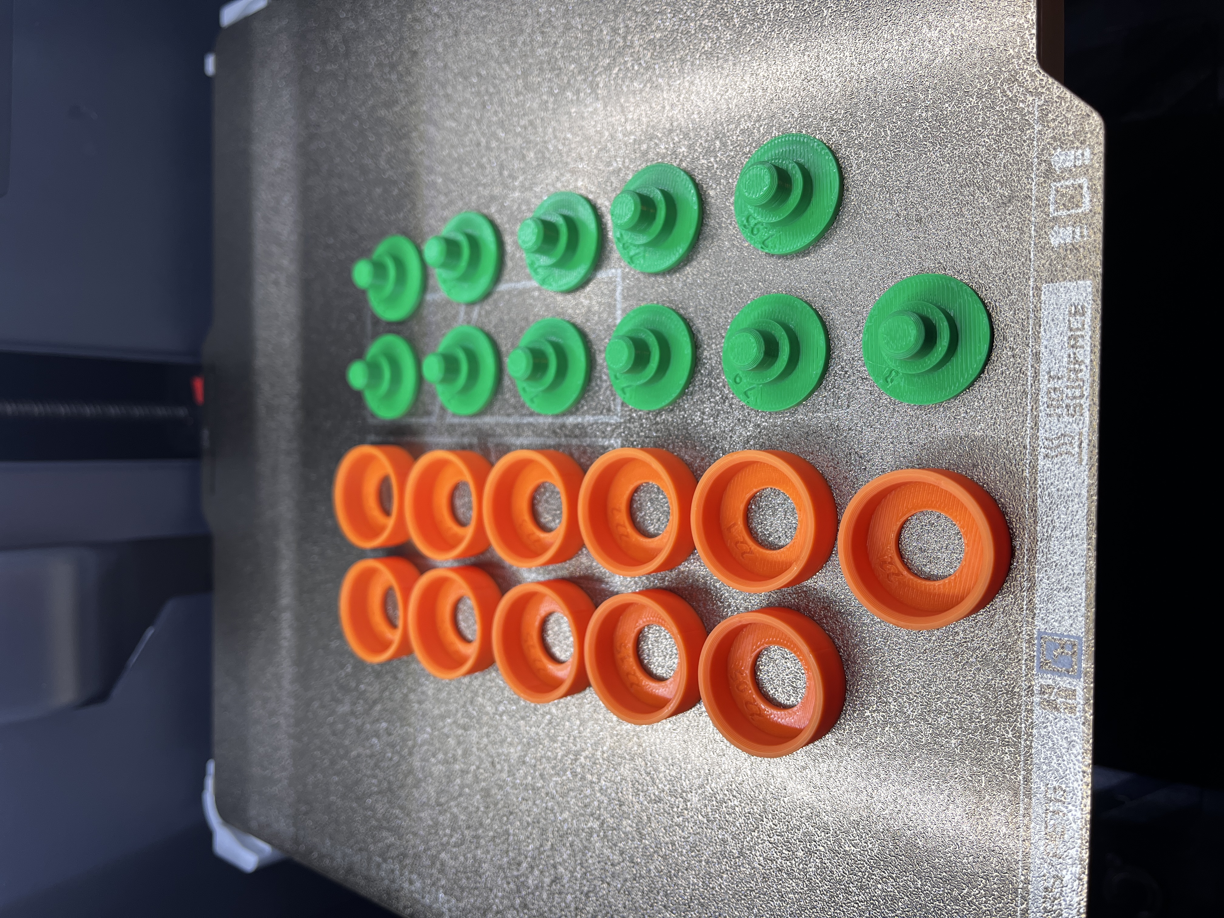 608 Ball Bearing Fitment Gauges