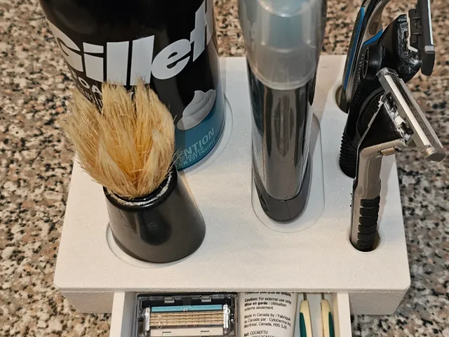 Shaving Cream & Razor Organizer