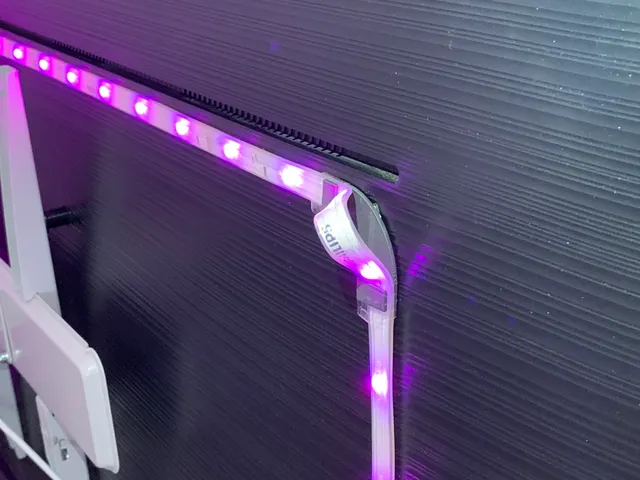 Philips Hue Lightstrip corner