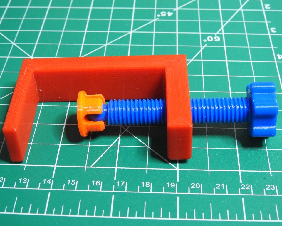 C Clamp (Fusion Customizable)