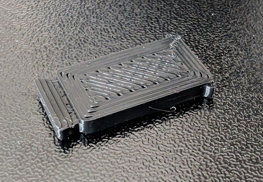 Cable organizer lock pin