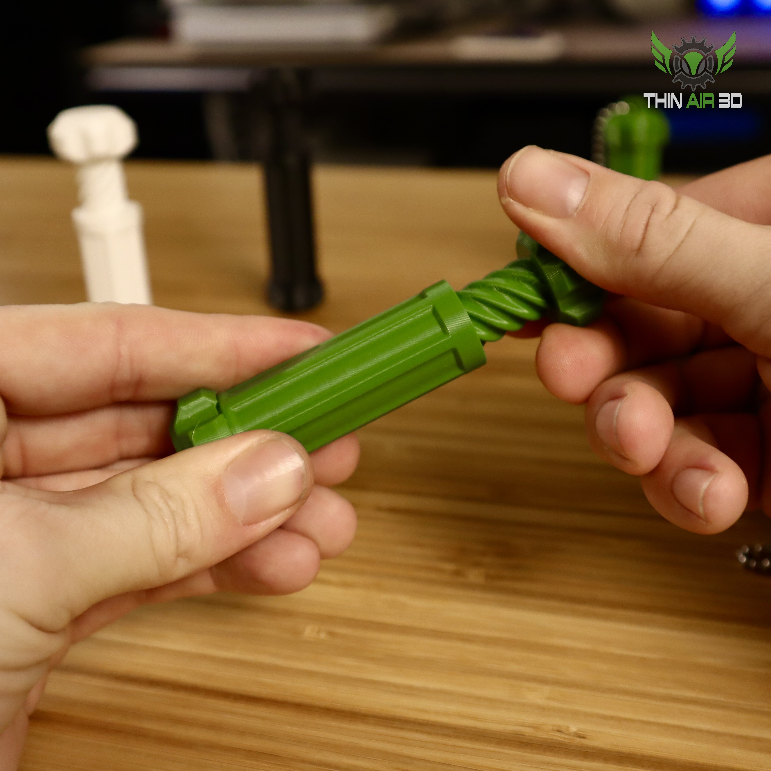 Miniatura 3 do modelo 3D Click-Screw Fidget