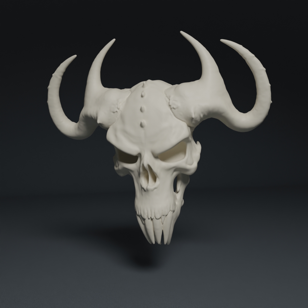 AI Skull Collection - Skull 9