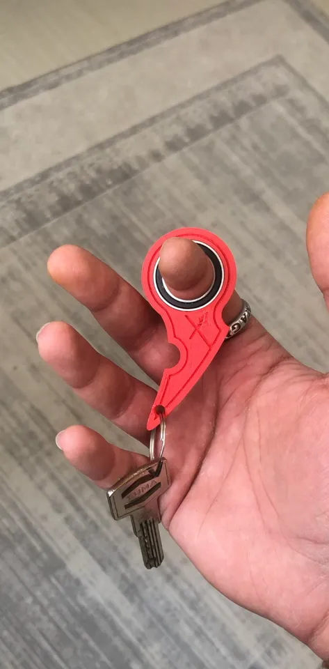 Fidget karambit keychain(Bearing) by Maker47X | Download free STL
