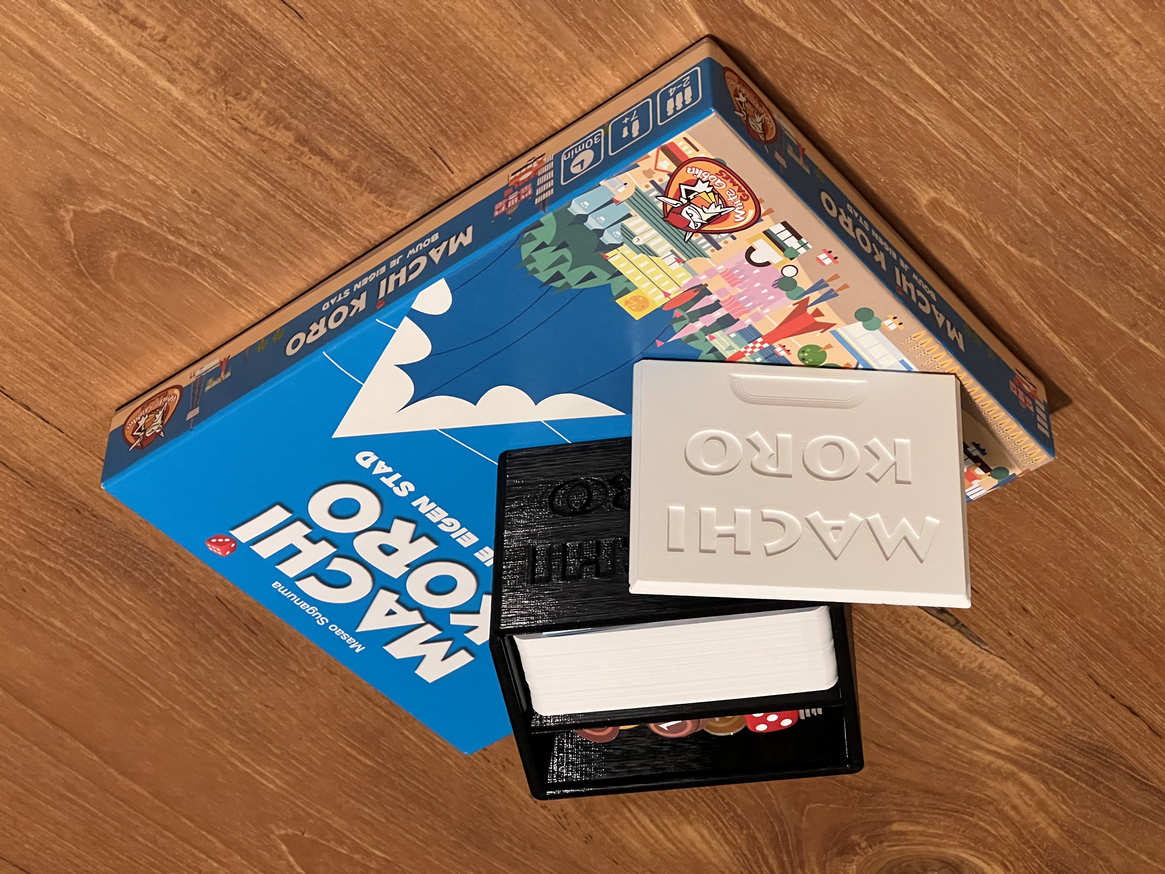 Machi Koro compact travel organizer box