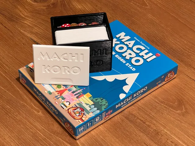 Machi Koro compact travel organizer box