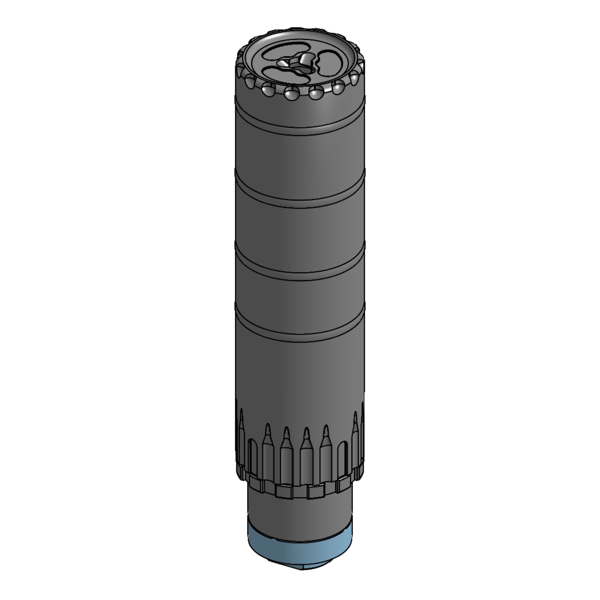 YHM Turbo T2 Airsoft Replica (QD Version)