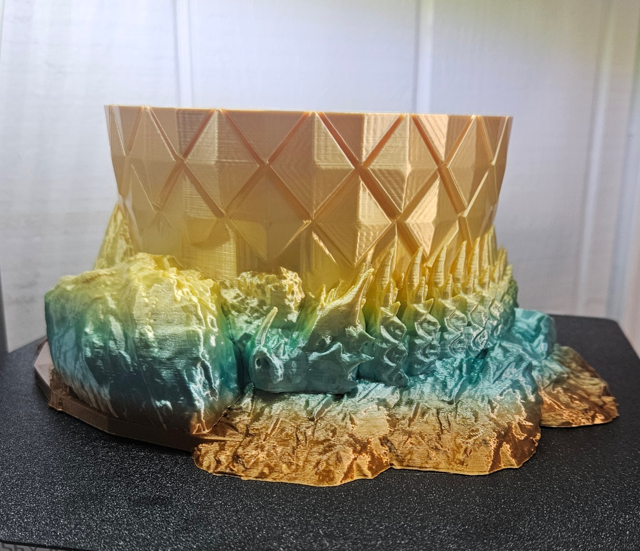 Dragon yarn bowl