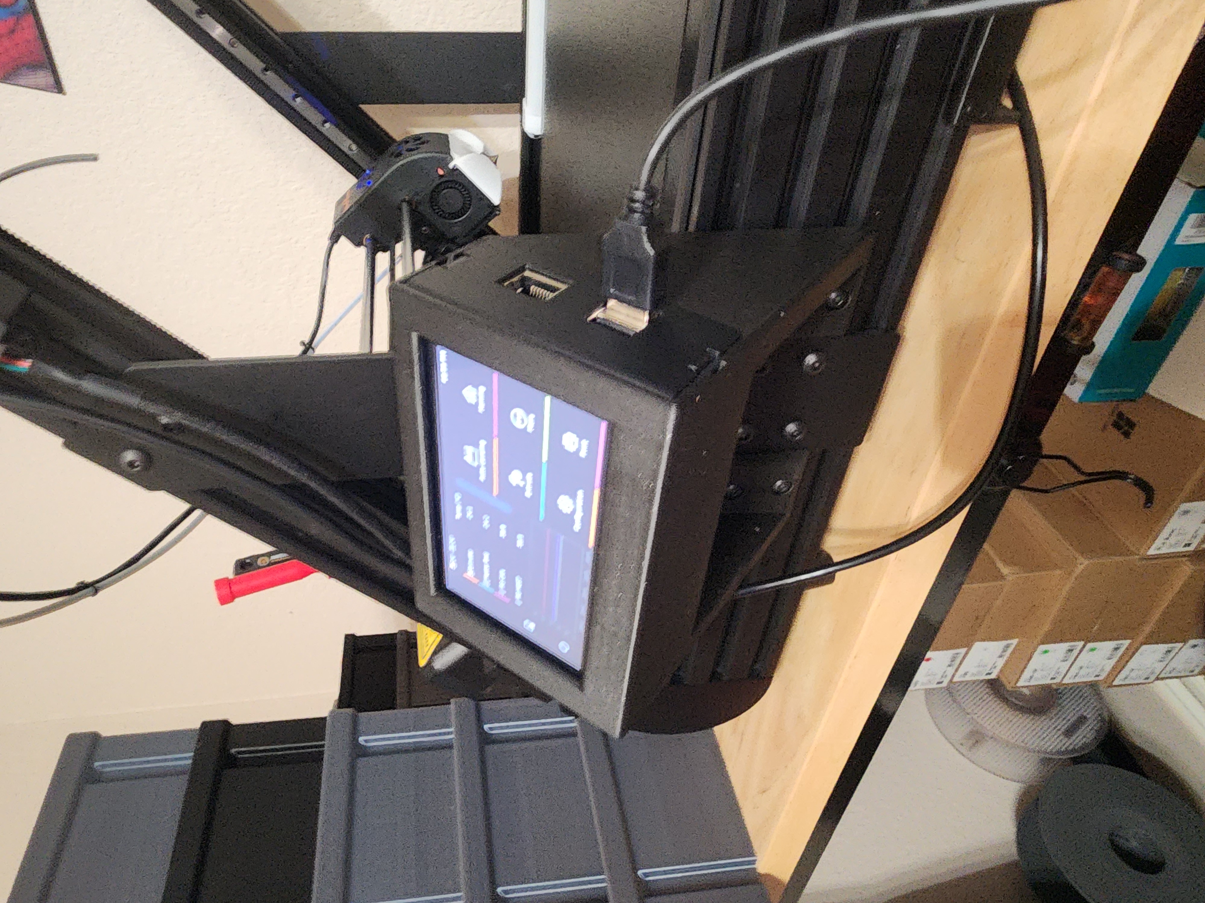 Ir3 v2 side mount display