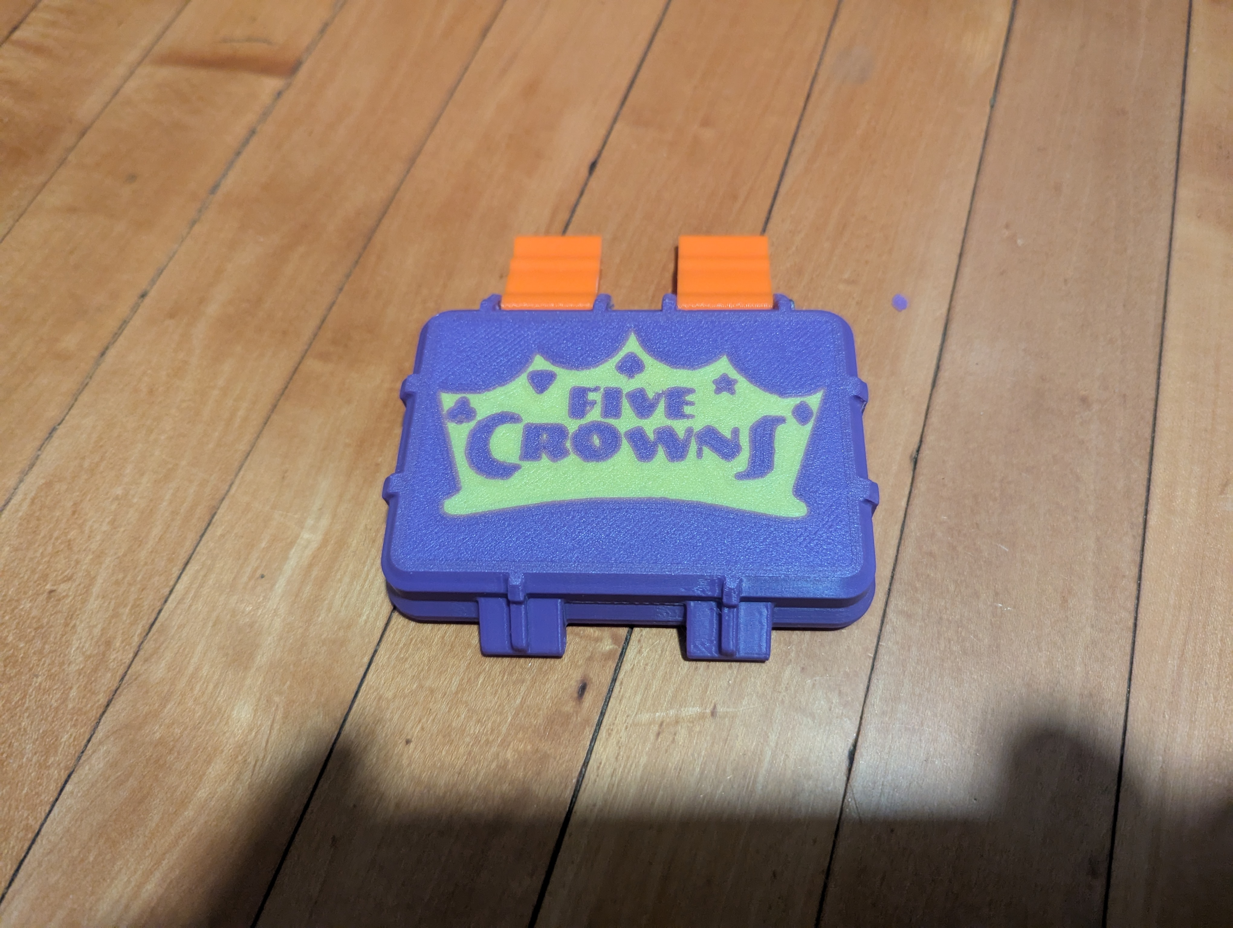 Five Crowns version of the Rugged Card Box