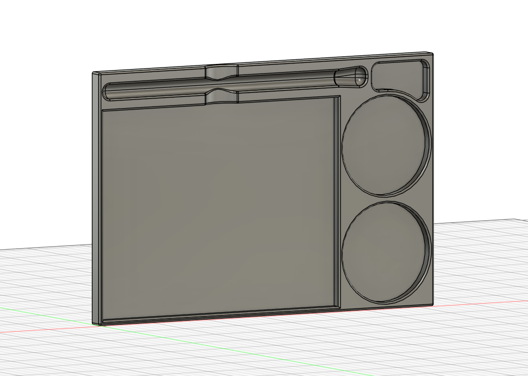 Miniatura 2 do modelo 3D Dabware tray