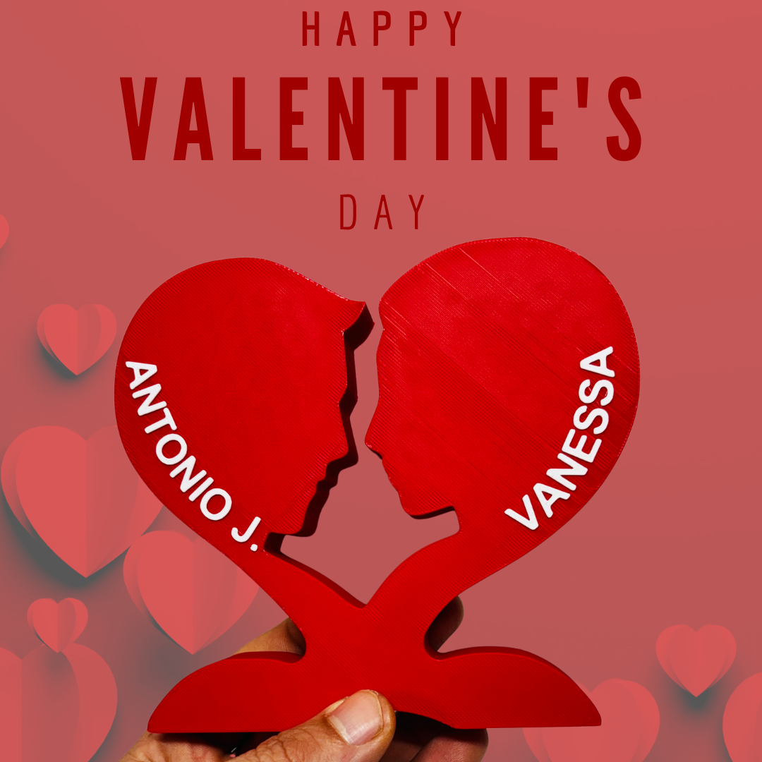 Corazón San Valentín pareja Sin nombre