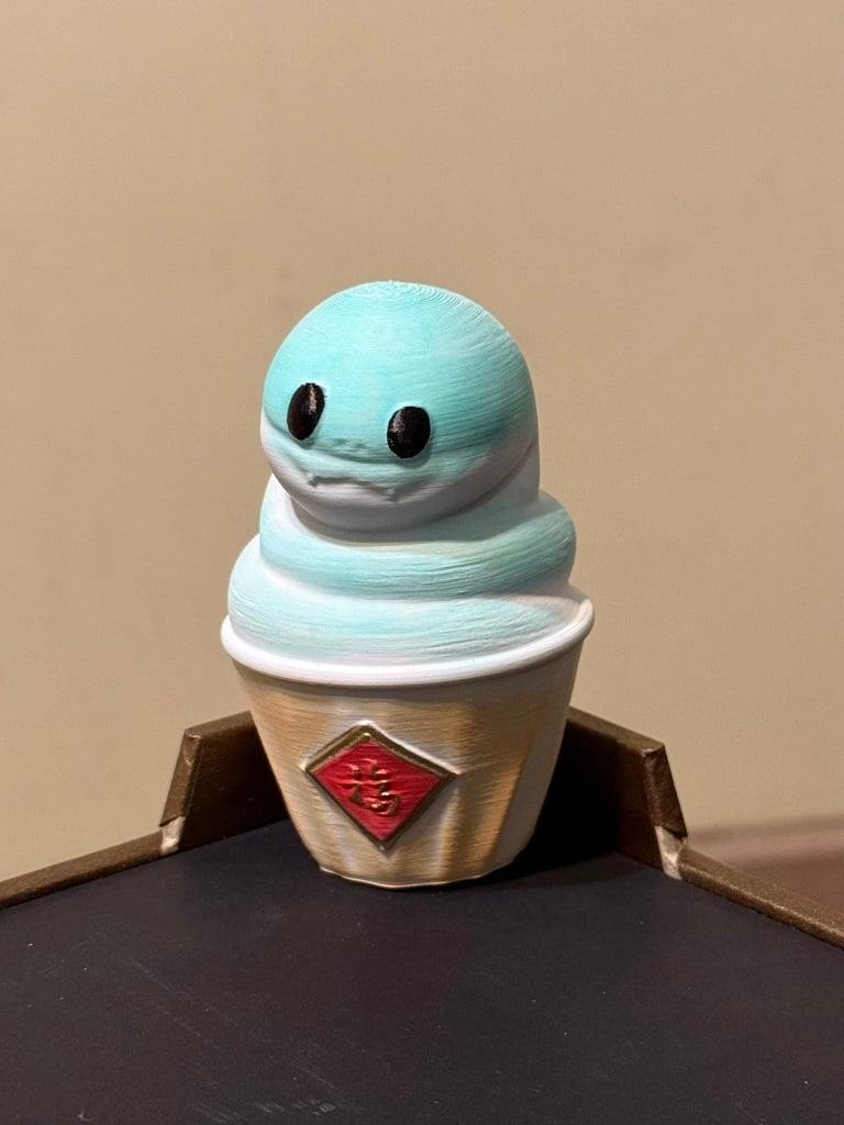Snake Cupcake