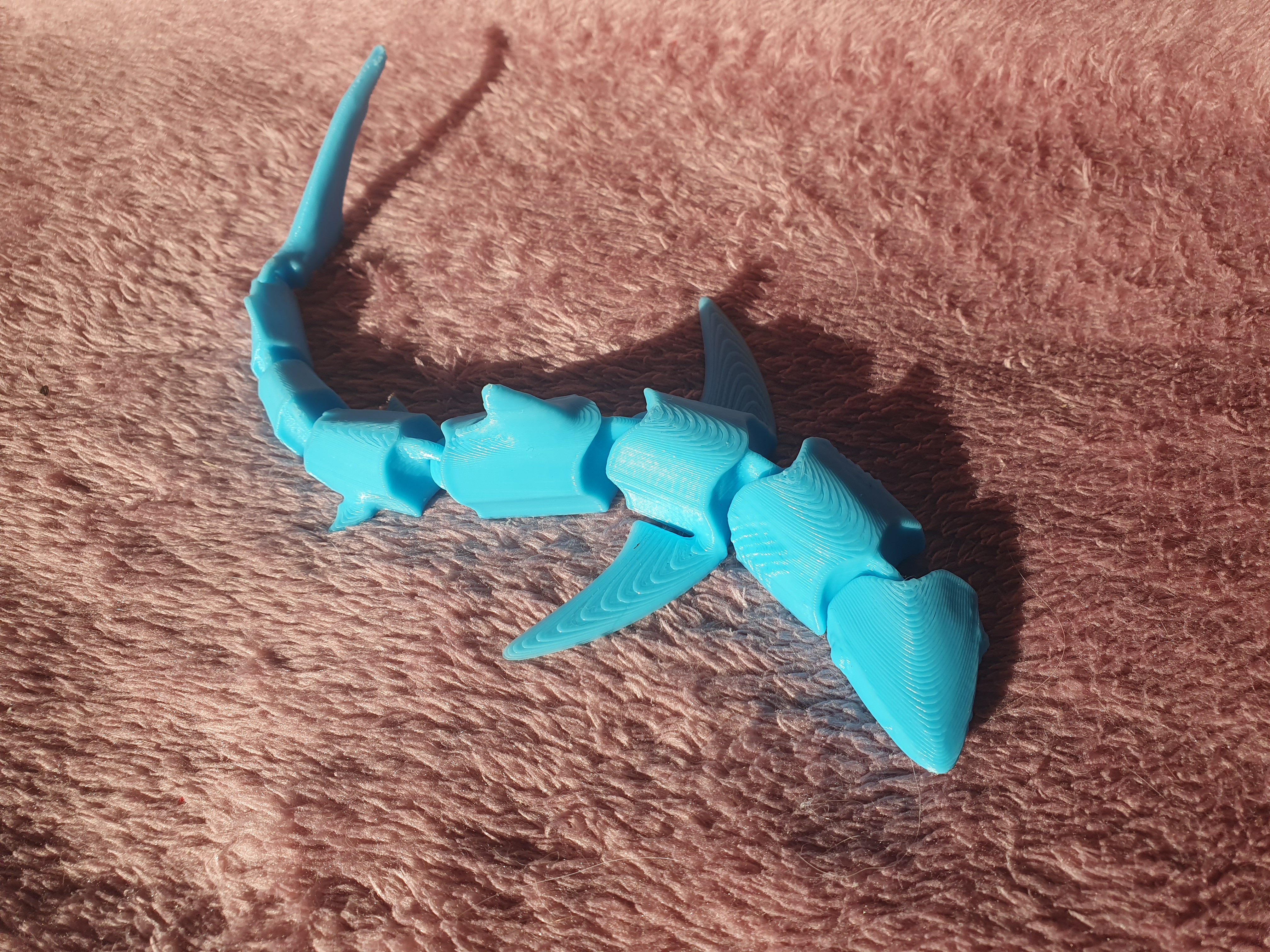 articulated Blue Shark