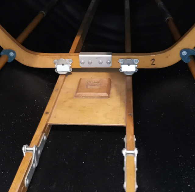 Faltboot Segel Mast Adapter von Klepper Fußplatte auf  Segelmast von Pouch