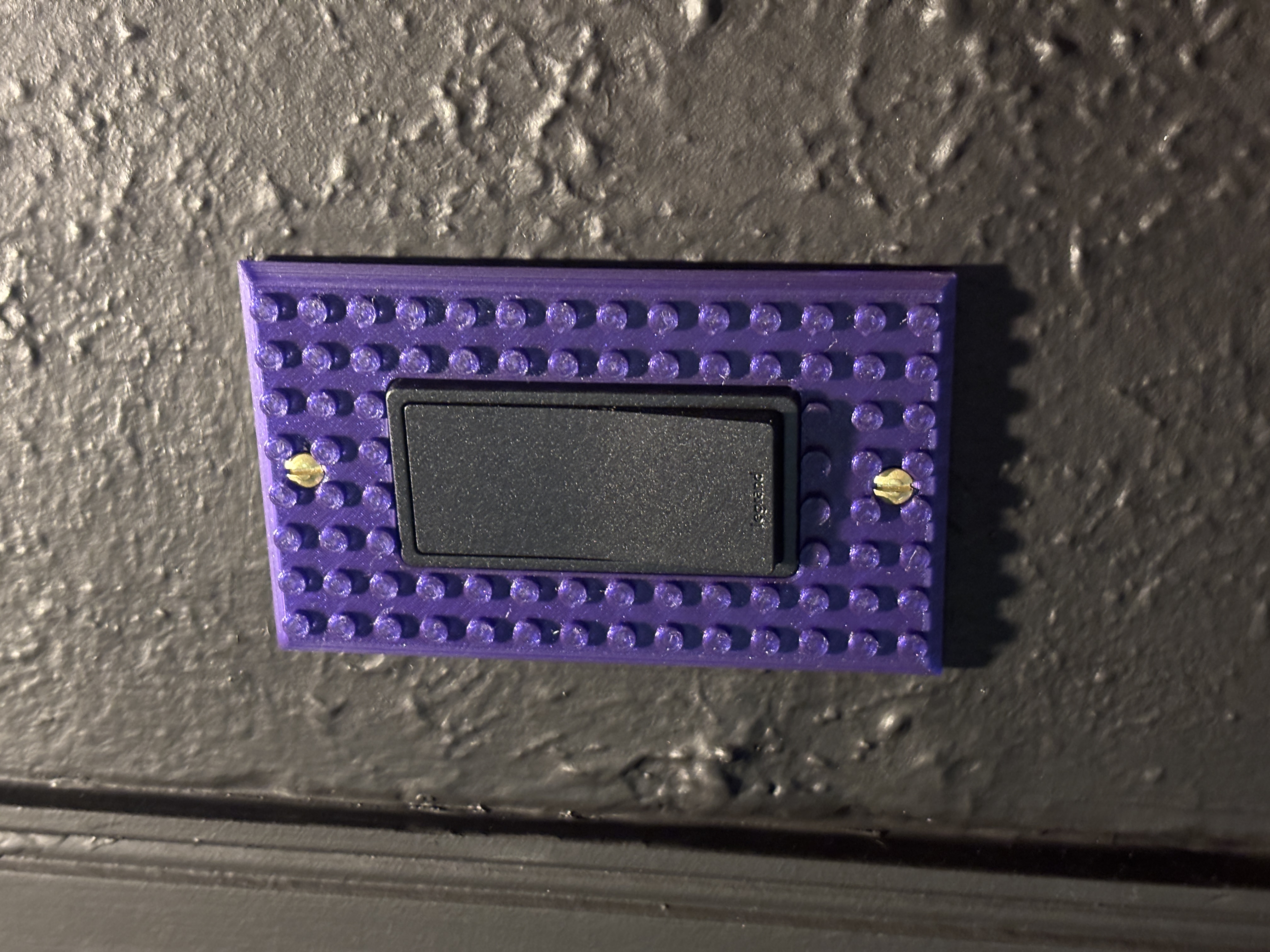 Lego decorator light switch cover
