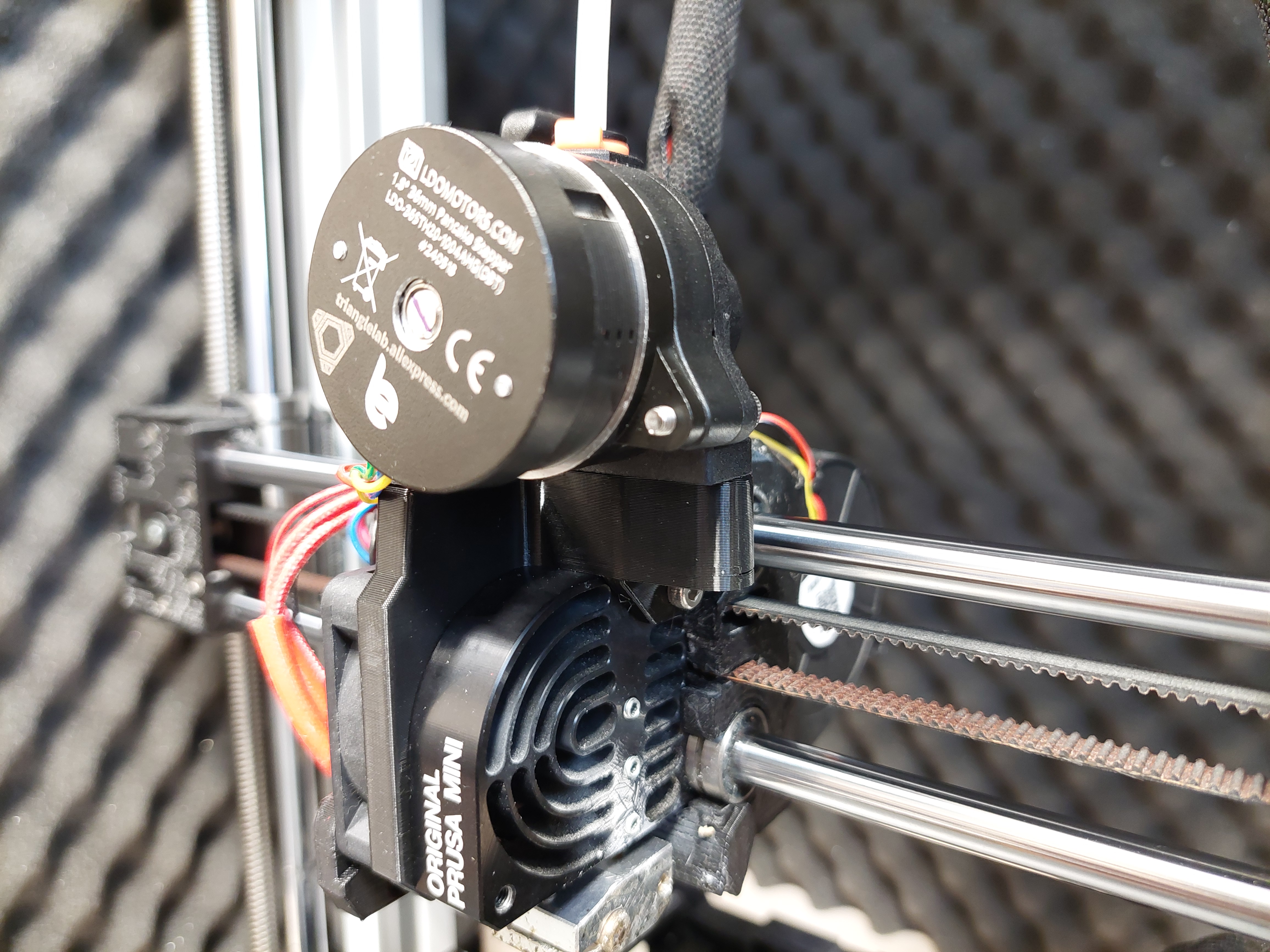 Prusa MINI+ Orbiter 2.5 holder for dual-z mods