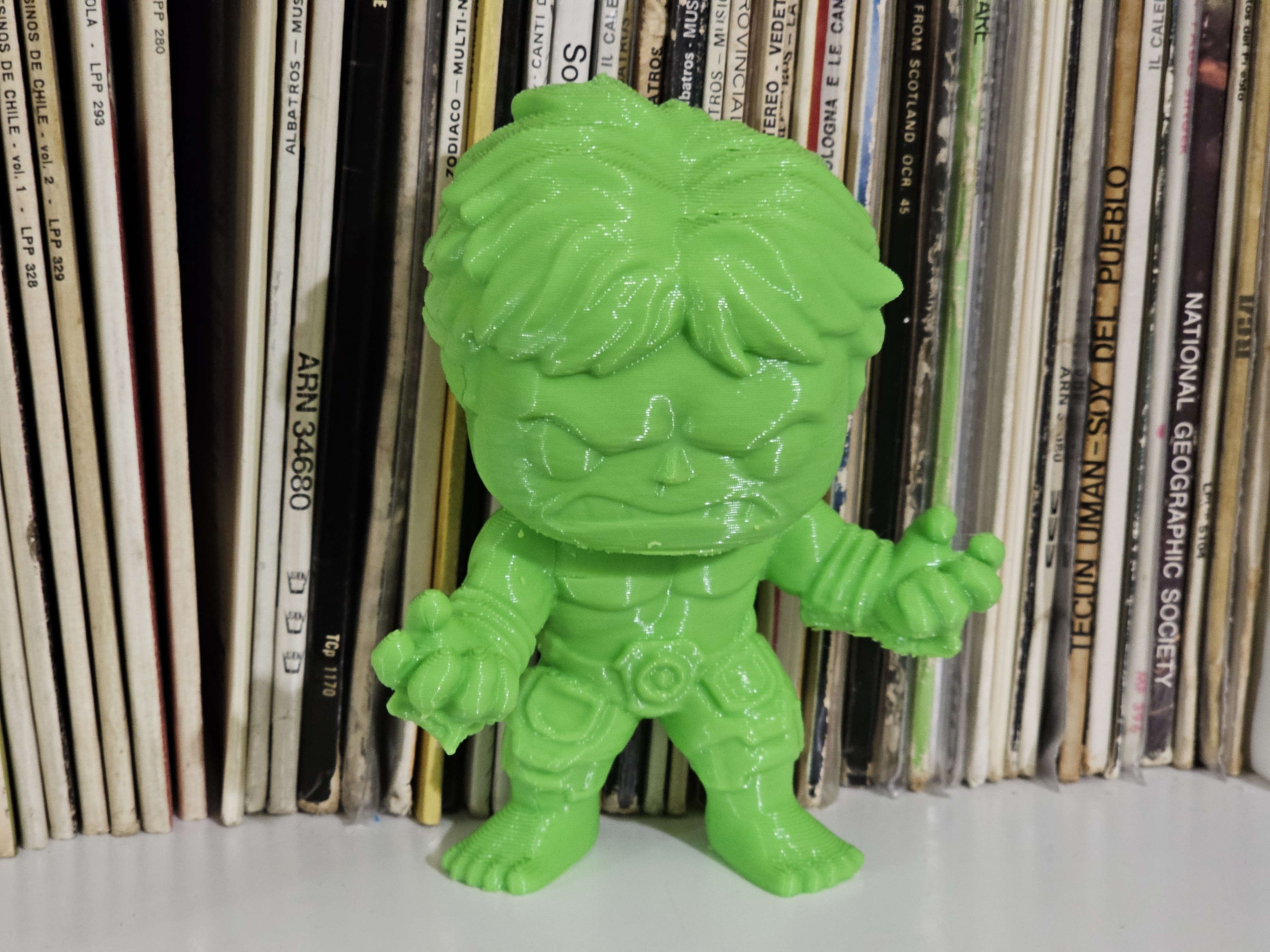 Hulk minifigure - Funko Pop size