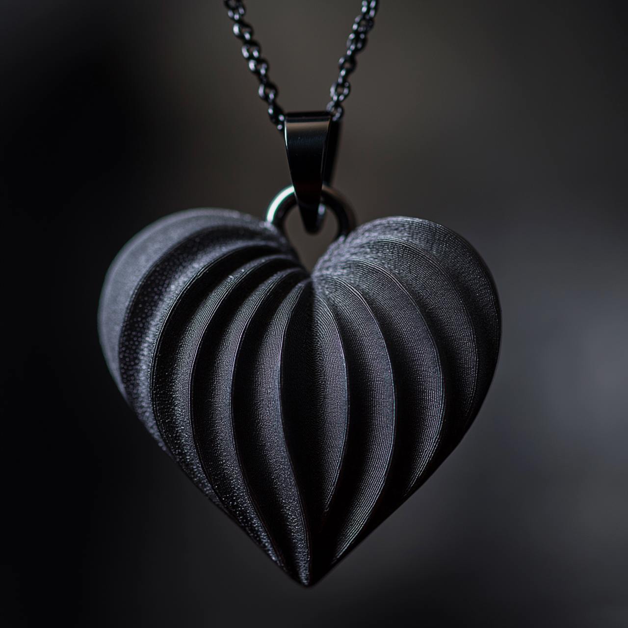 Eclipse Heart Pendant