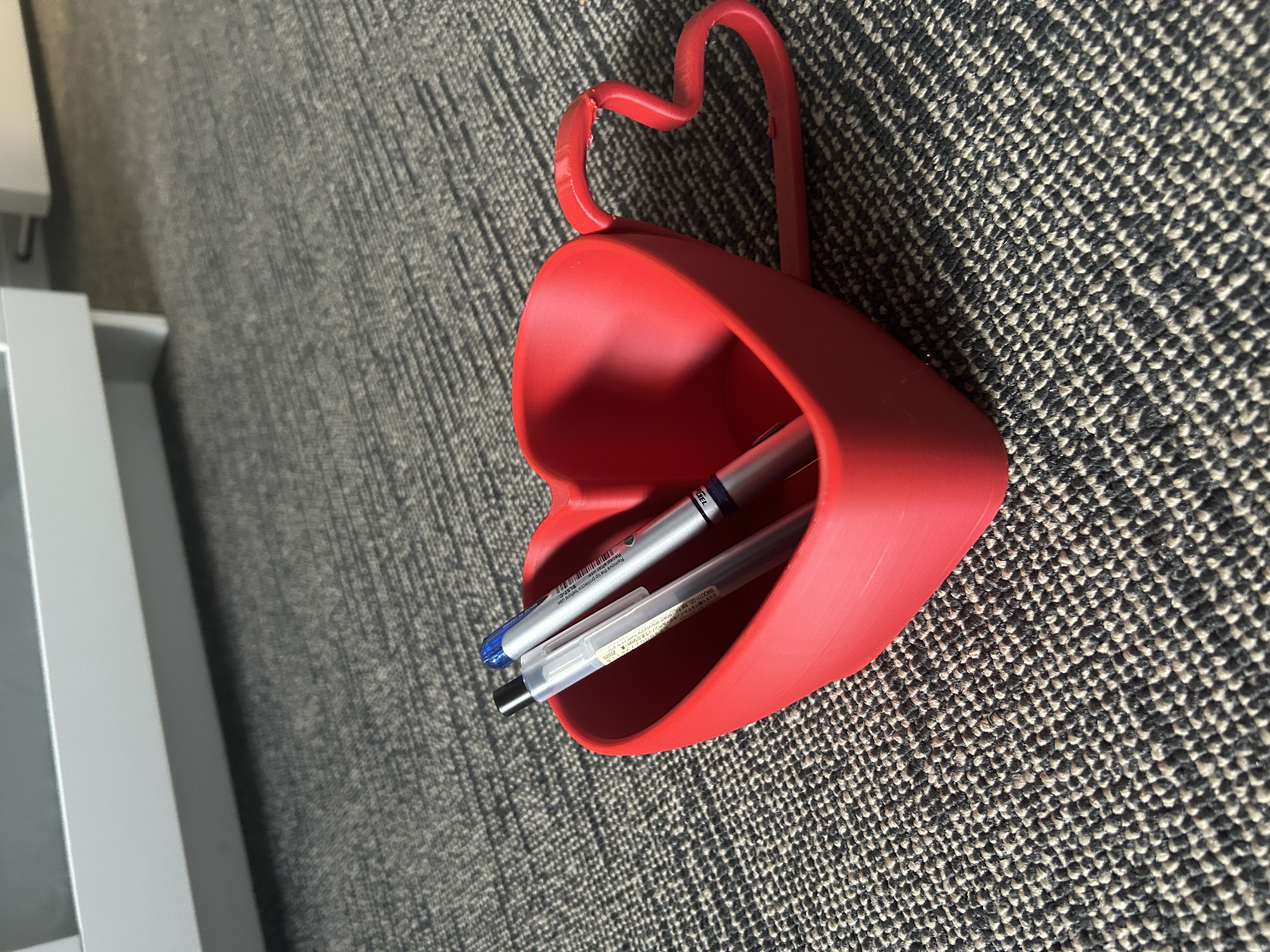 Heart-shaped mug