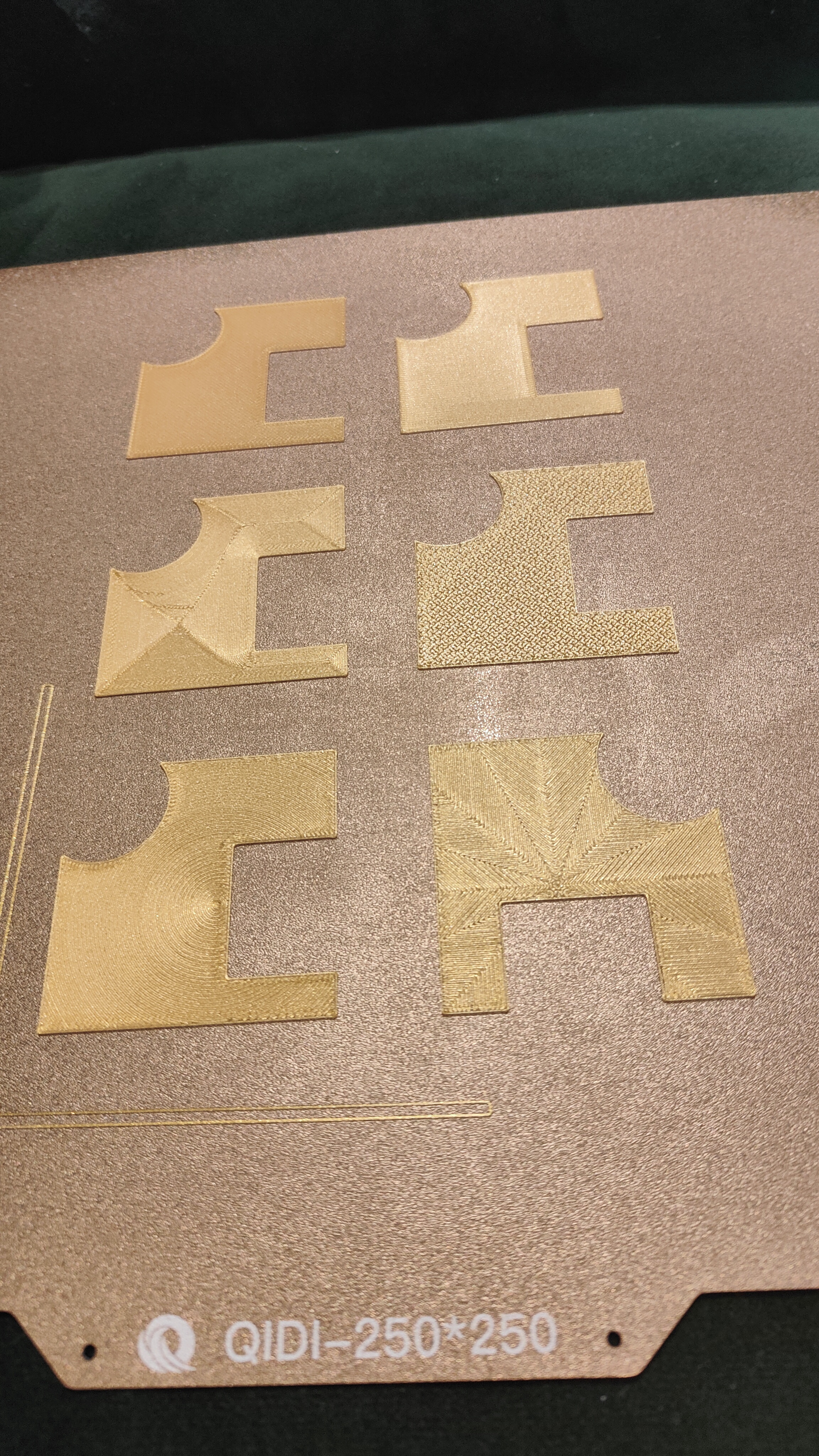 Surface Pattern test (low filament usage)