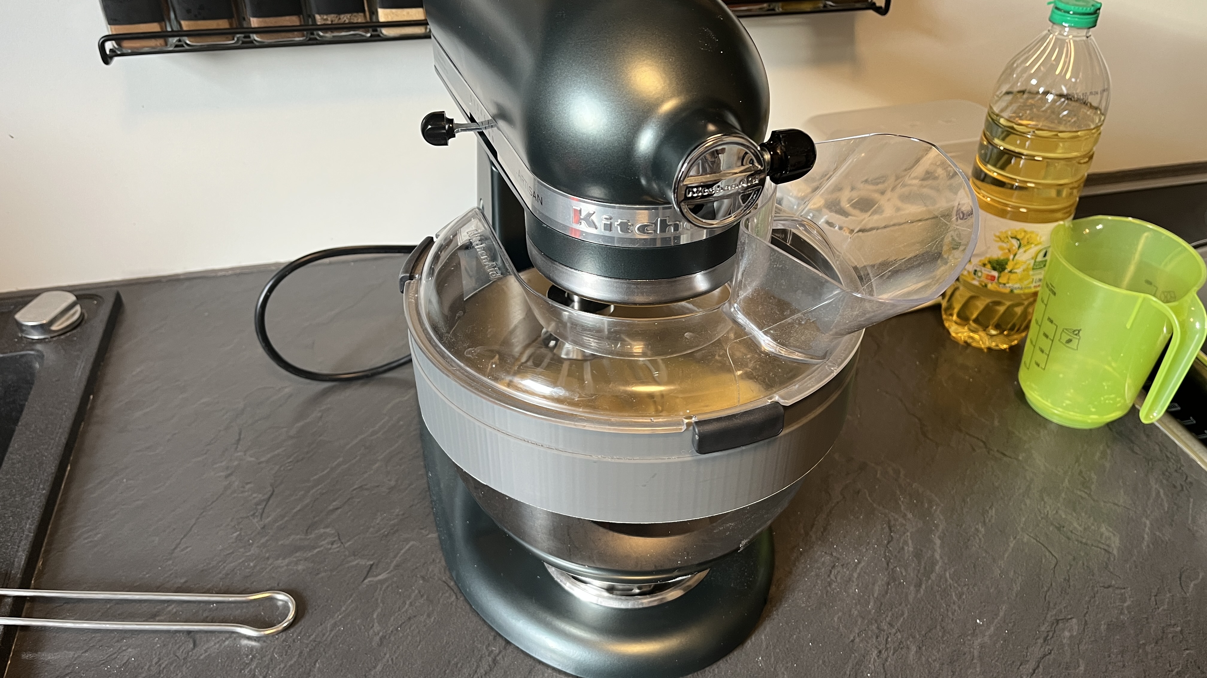 Extended Splash Guard for 3L KitchenAid Mixing Bowl