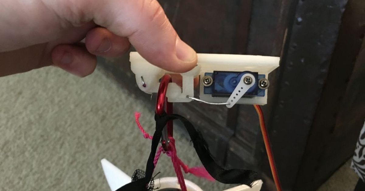 Servo Quick Release for Dropping Camera by FTWMaker Download free STL