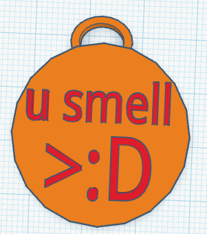 u smell keychain
