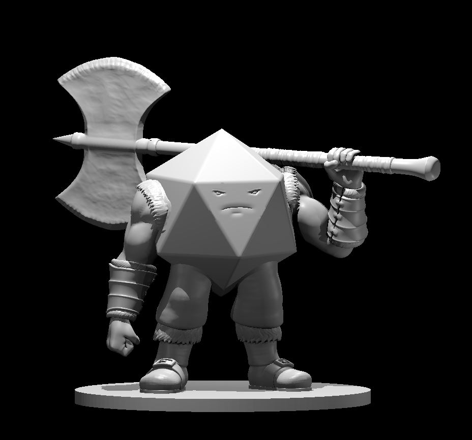 D20 Barbarian