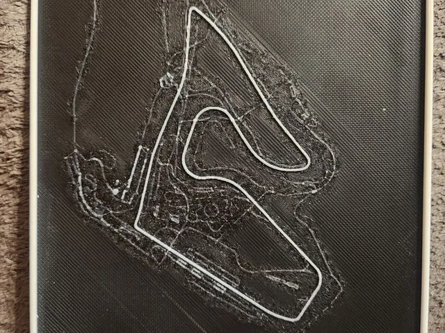 Red Bull Ring Circuit F1 - HueForge