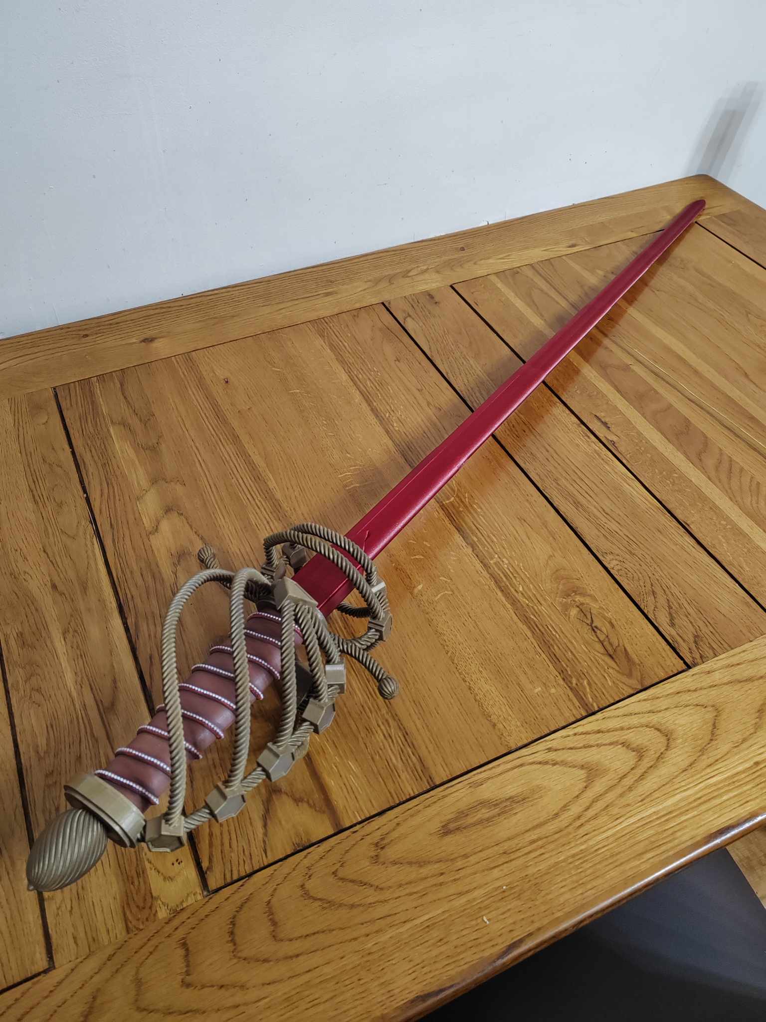 Collapsible rapier/backsword