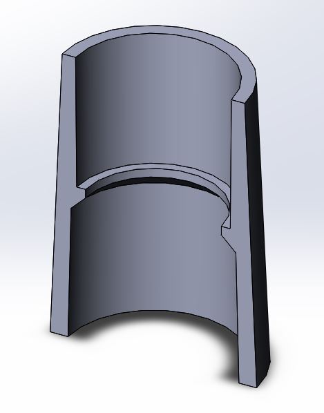 Dexter vacuum cleaner to Makita miter saw adapter / Переходник с пылесоса на торцовочную пилу