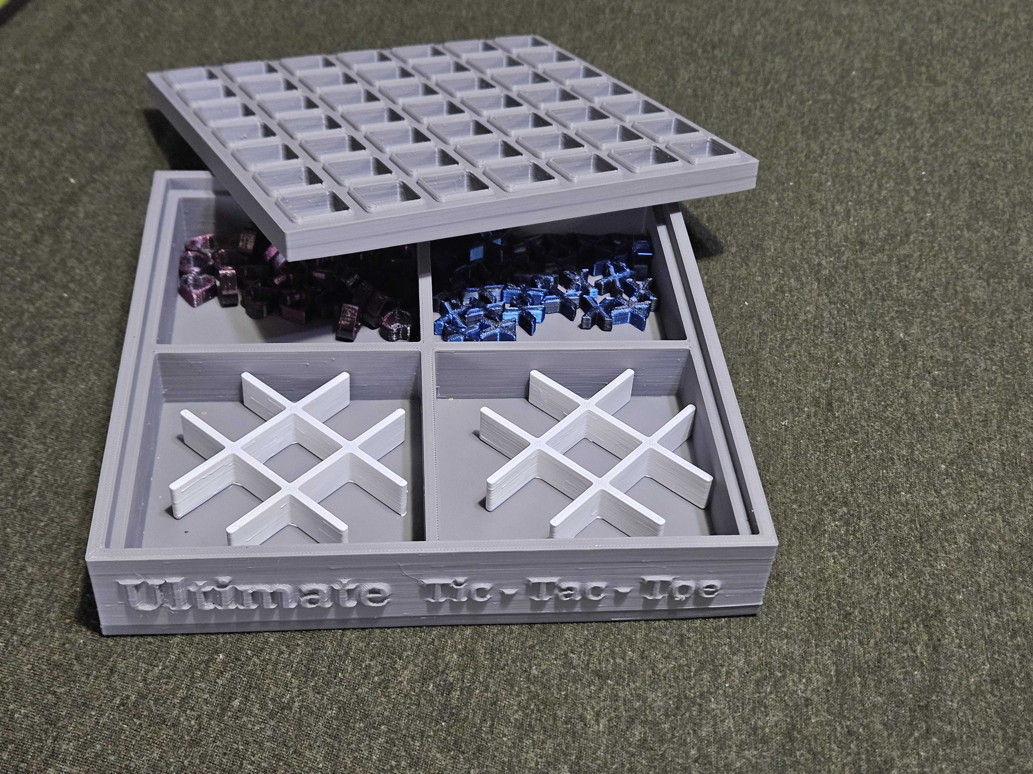 Miniatura 2 do modelo 3D Ultimate Tic-Tac-Toe