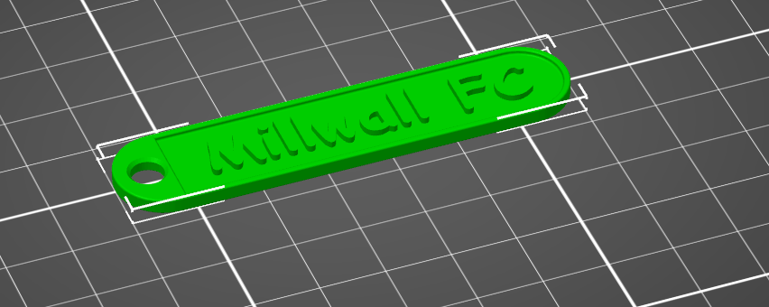 Keyring - Millwall (klicenka)