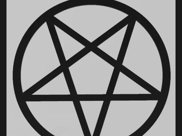Spellbinding Pentagram Earrings - Gothic Elegance