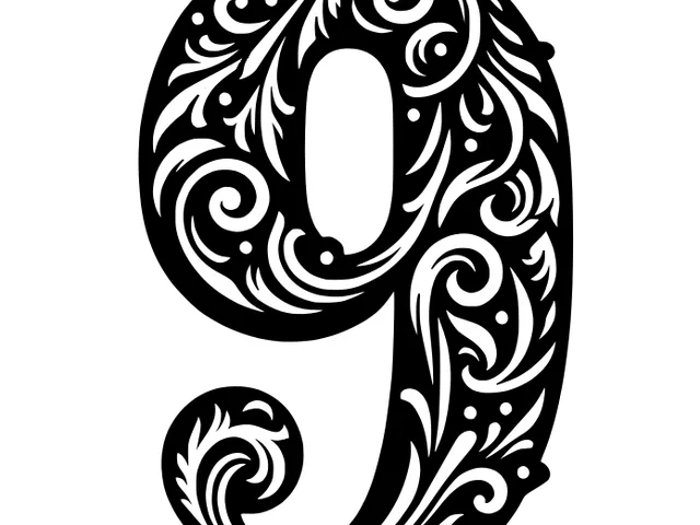 Ornamental number 6 or 9 (4)