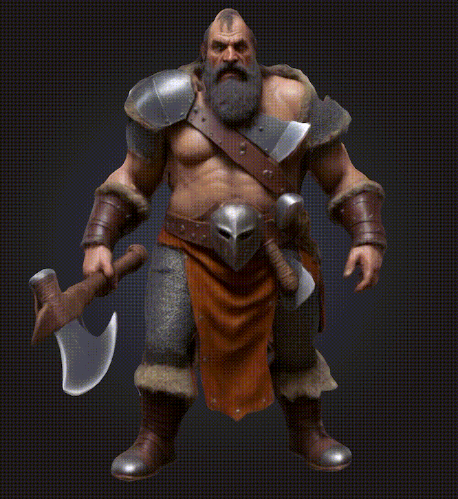 Ancient Barbar Axeman — thumbnail 2