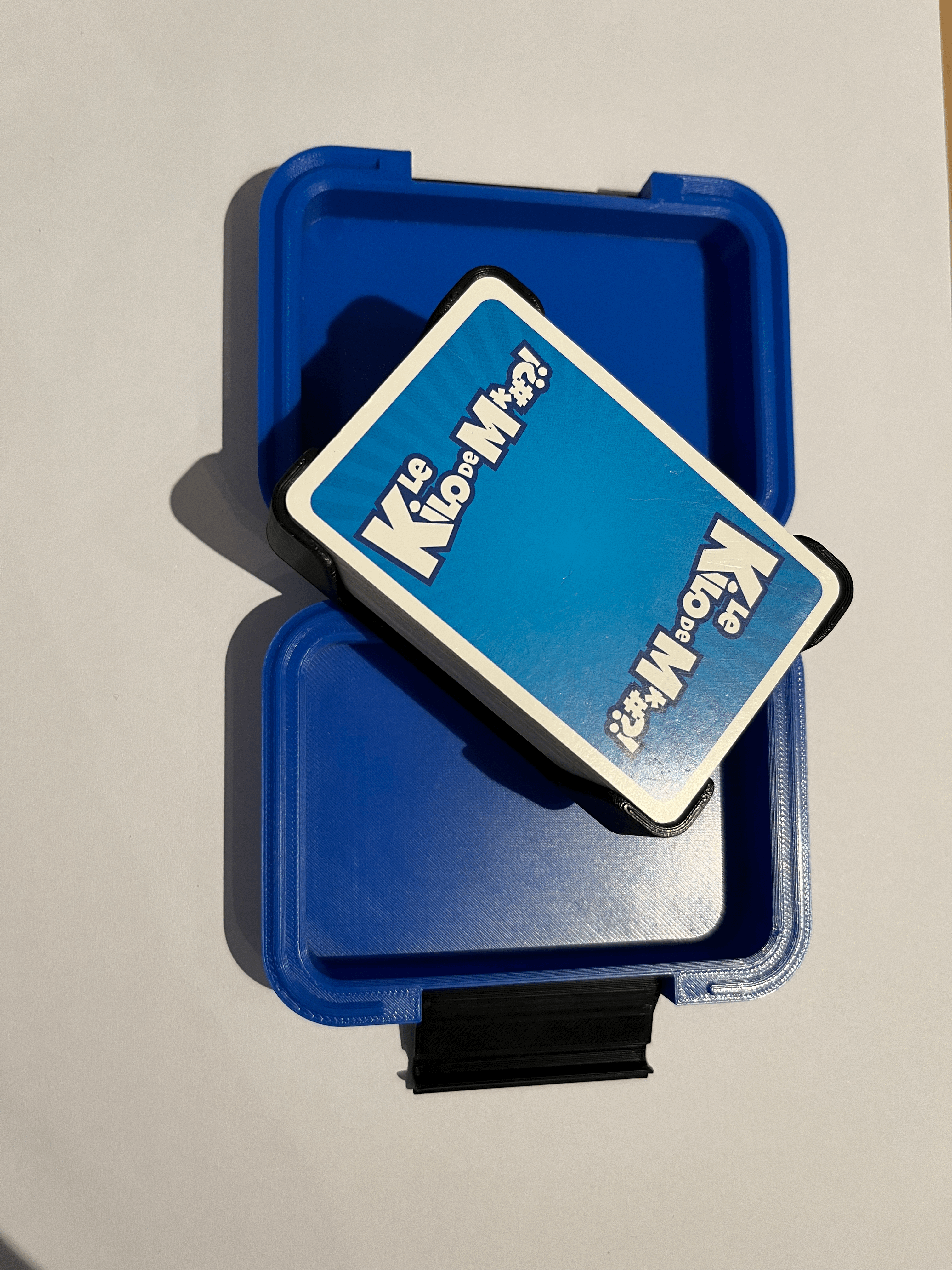 Boîte de Jeu de cartes Le Kilo de M