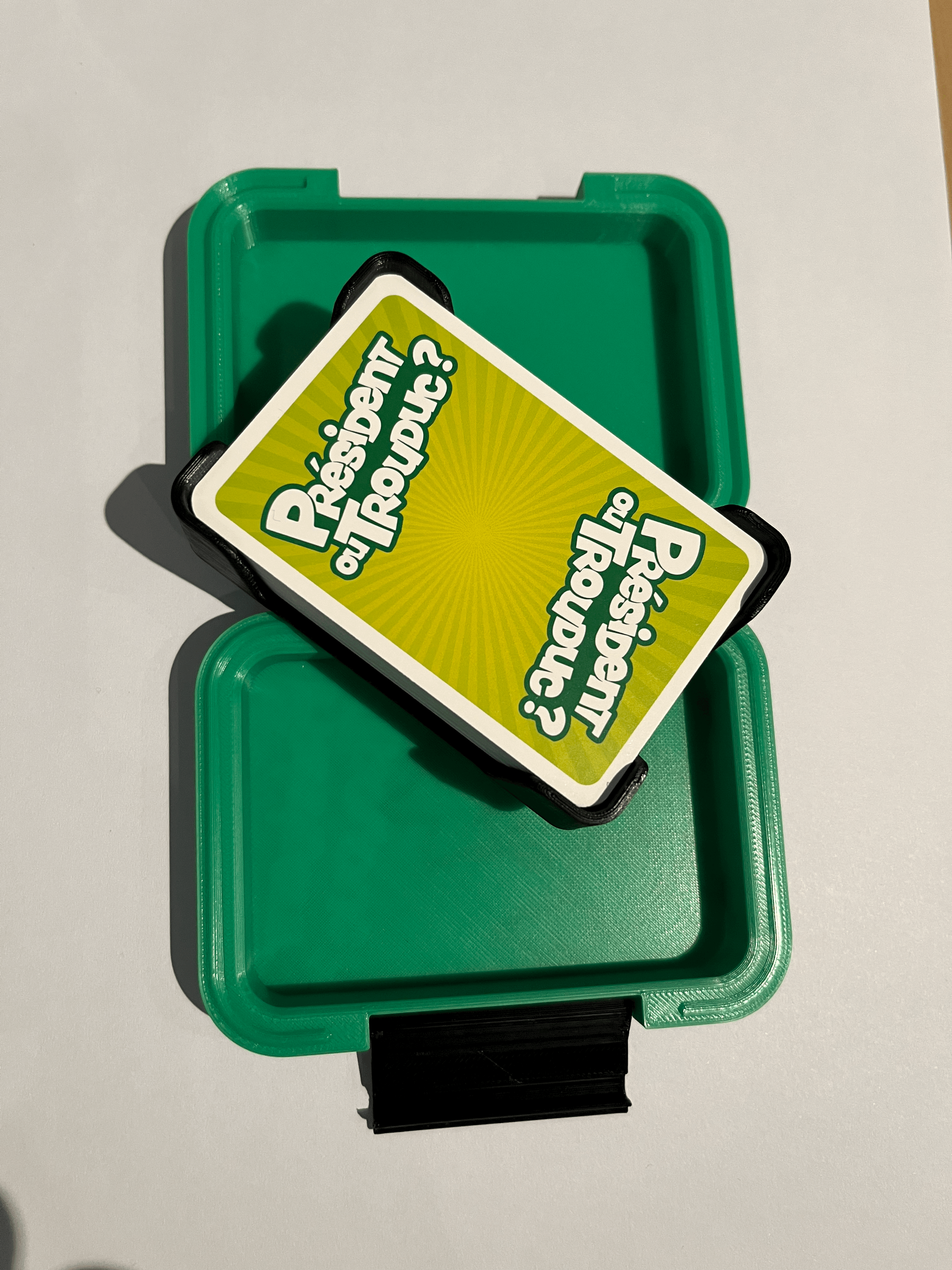 Boîte de Jeu de cartes Président ou Trouduc
