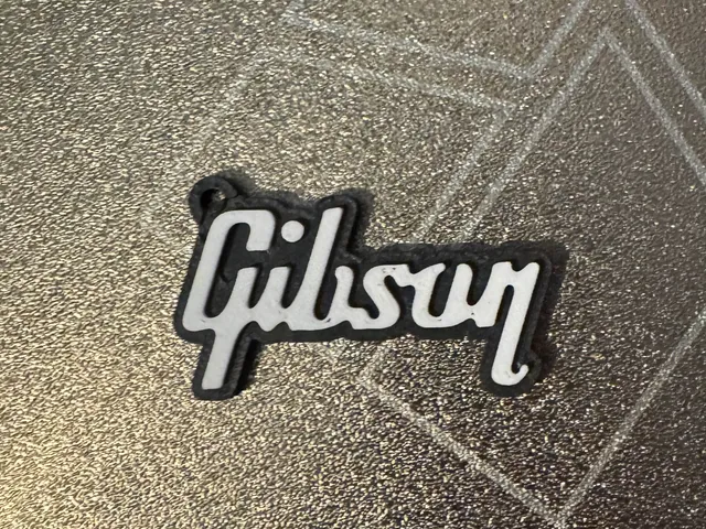 Gibson keychain