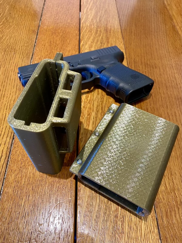 Holsters for Glock 19 G3 and G4 with or without TLR-6 and Suppressor Height Sights