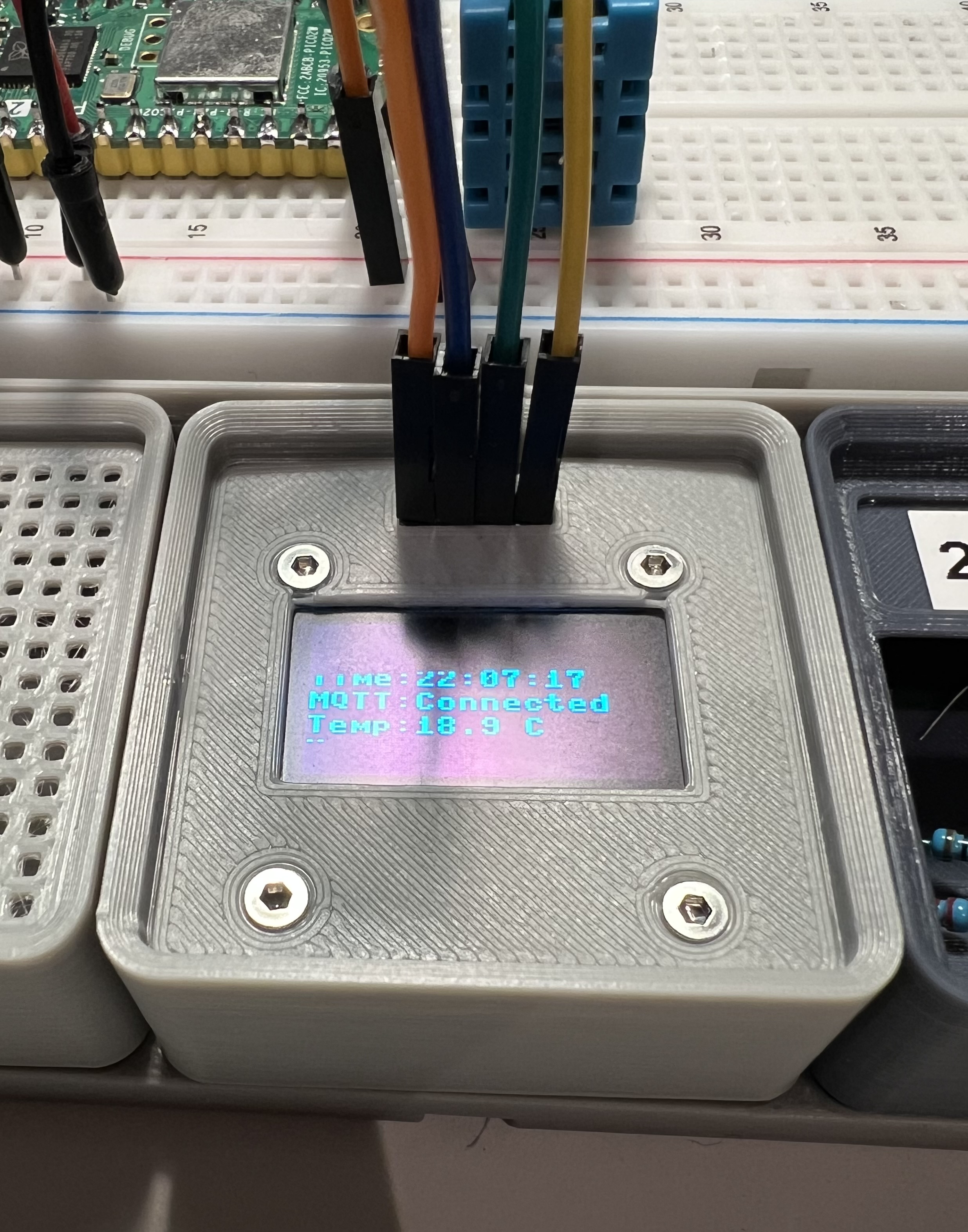 Gridfinity 1x1 OLED display (SSD1306)