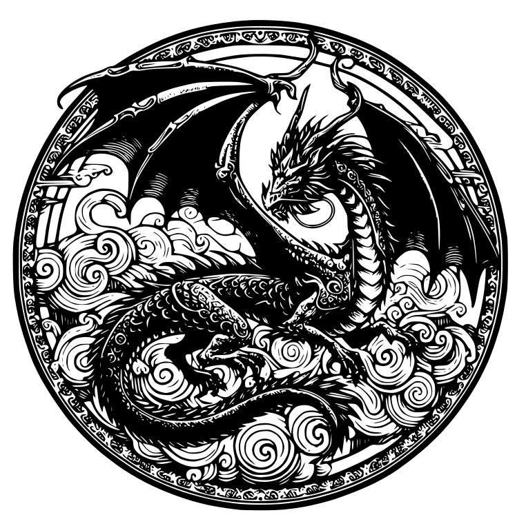 Wall art: Dragon (16)