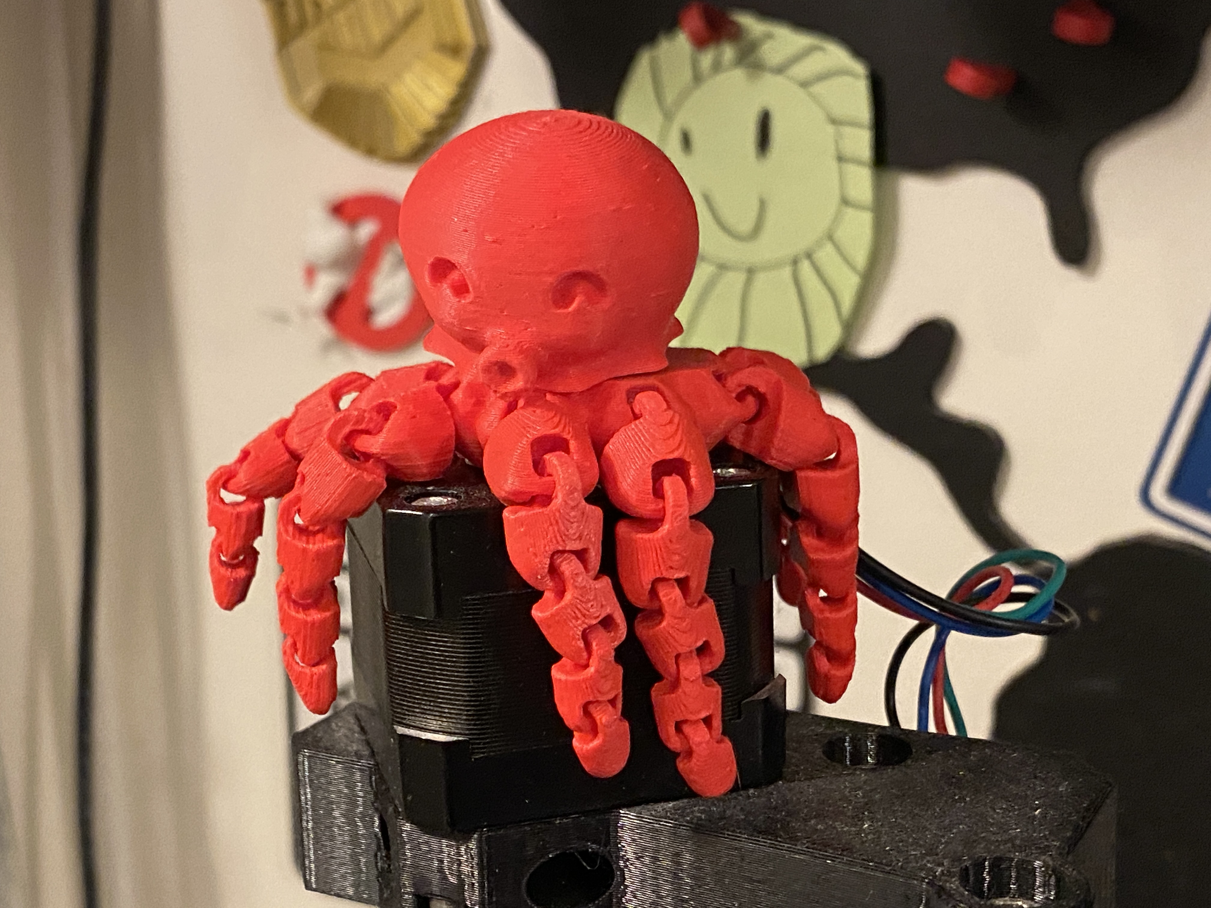 Prusa Mini Z-Axis Cute Octopus Indicator