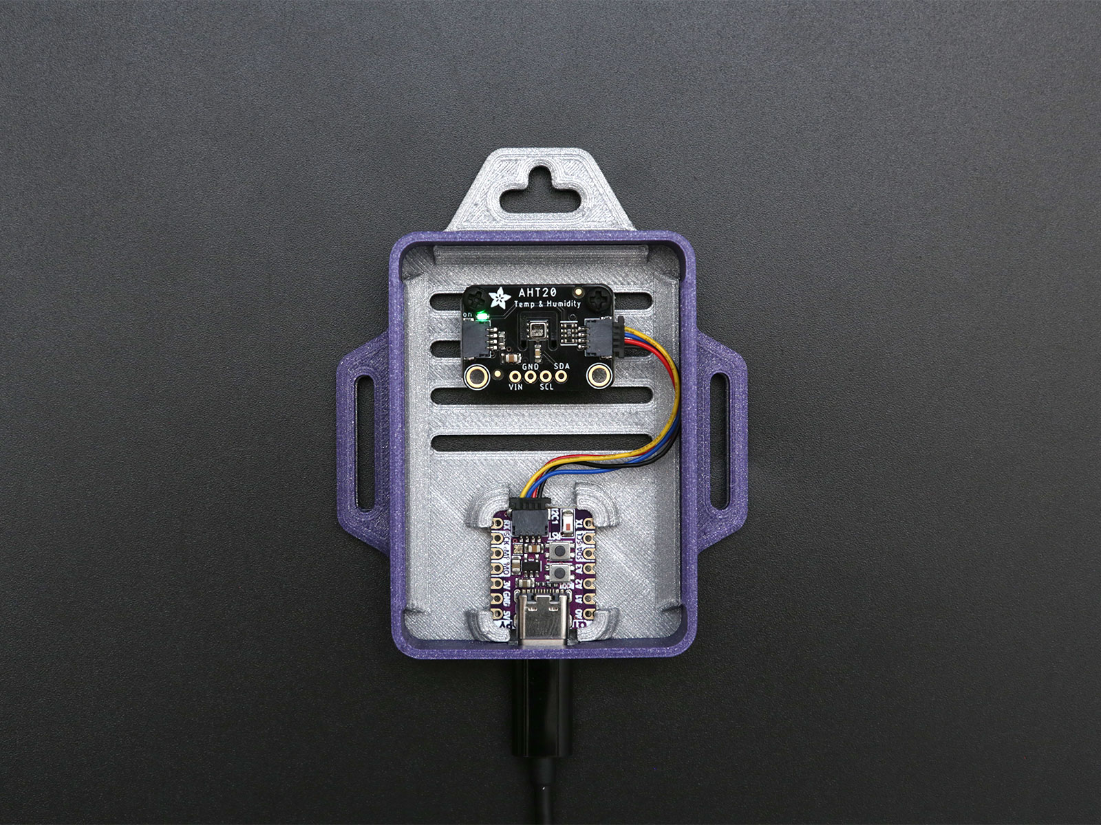 Miniatura 4 do modelo 3D QT Py Snap Fit Case