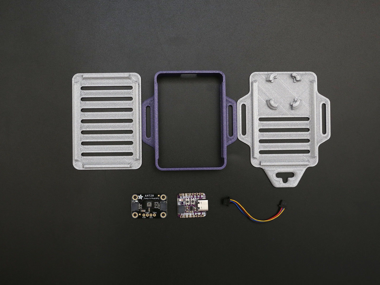 Miniatura 8 do modelo 3D QT Py Snap Fit Case