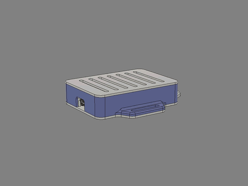Miniatura 10 do modelo 3D QT Py Snap Fit Case