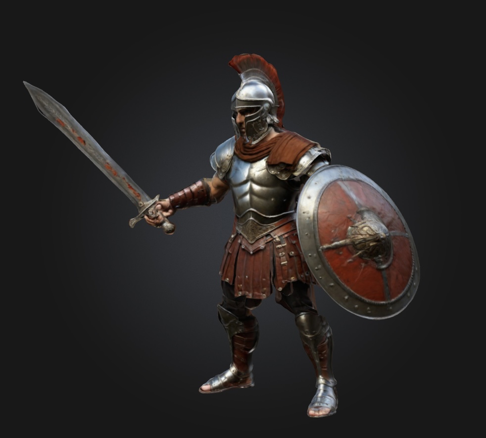 Ancient Roman Swordsman