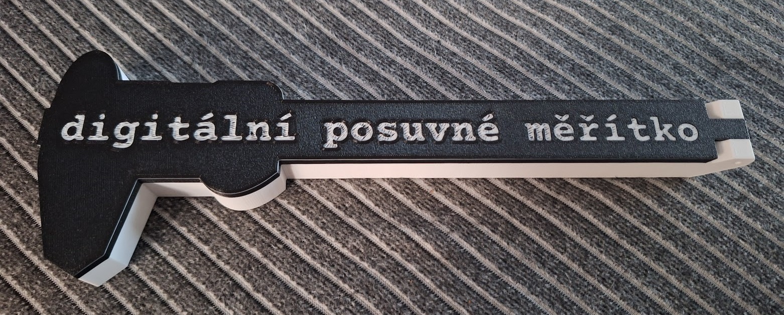 Pouzdro na digitální posuvné měřítko (šupleru) / Digital caliper case