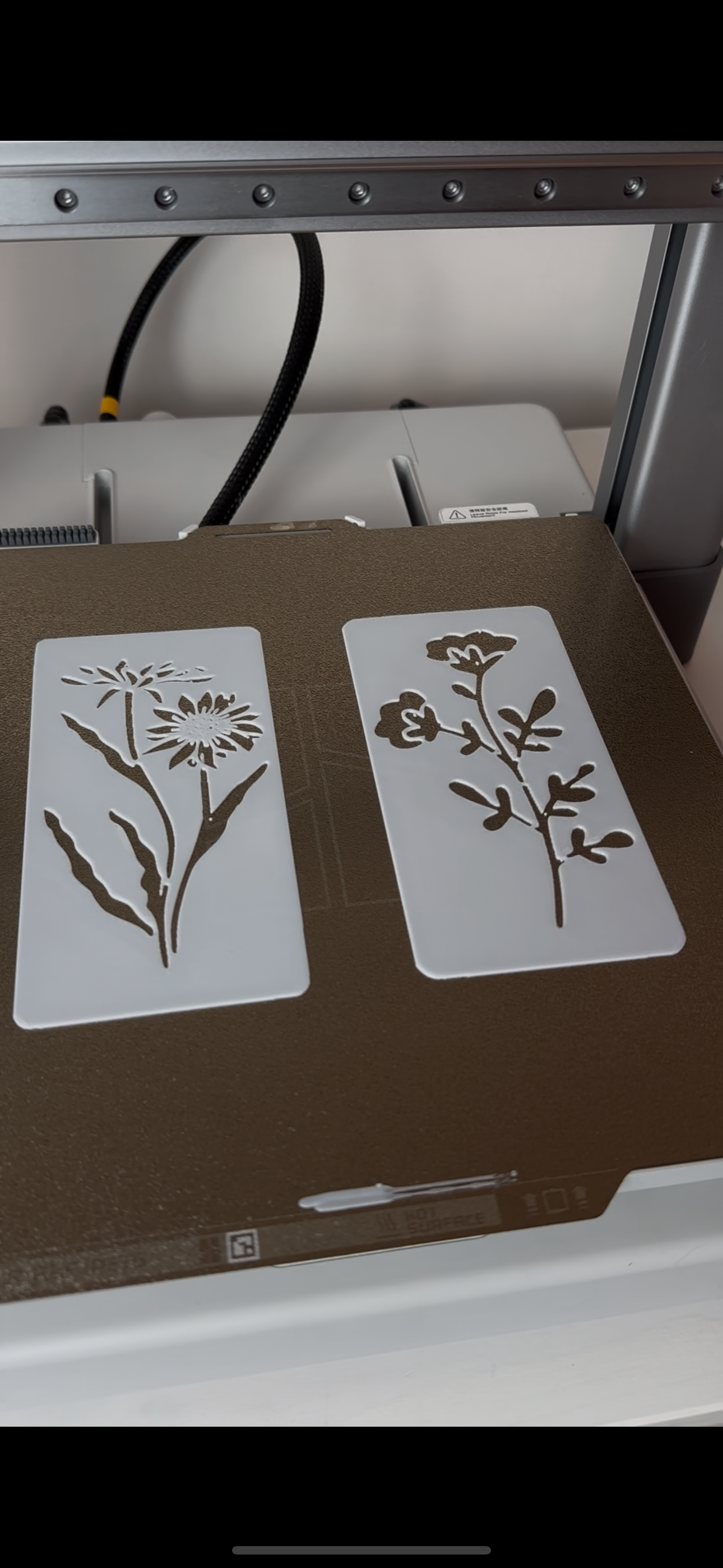 Flower Stencils for wall filling